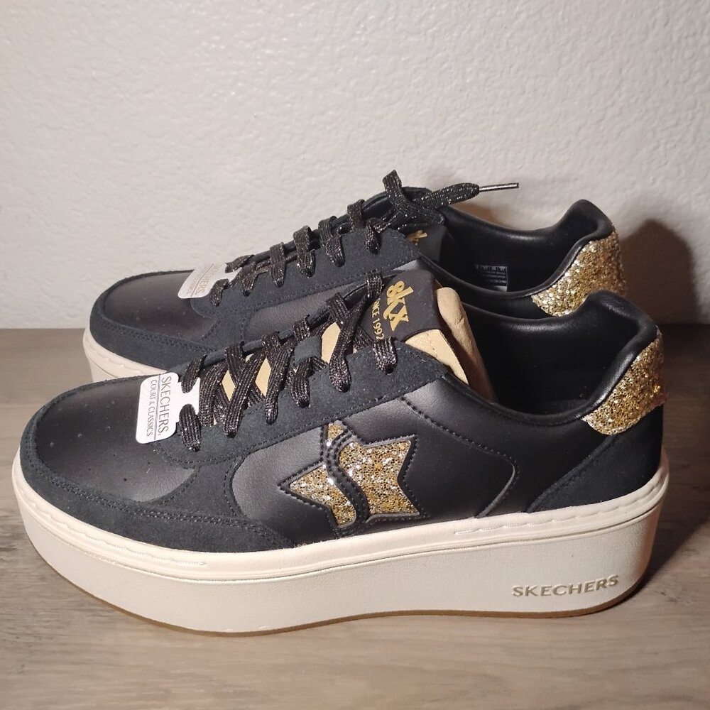 Skechers Court Classics Paloma-Brightest Star Women's Sneaker Size 11